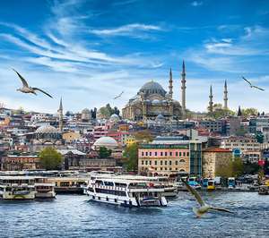 Flüge: Turkish Airlines nach Istanbul, diverse Abflughäfen, inkl. Gepäck