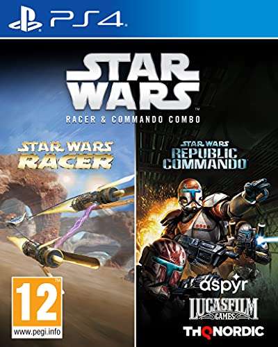 Star Wars: Racer & Star Wars: Republic Commando (PS4) & Star Wars Jedi Knight Collection für je 18,65€ (Amazon ES)