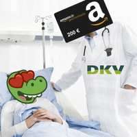 Bis zu 114€ Gewinn durch 250€ Amazon Gutschein für DKV Krankenhaus Zusatzversicherung ab mtl. 5,66€