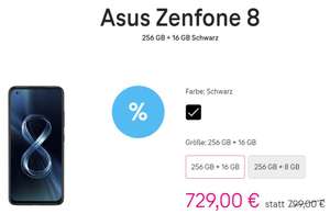 Smartphone Asus Zenfone 8 256GB/16GB 120Hz Snapdragon Black Week Deal