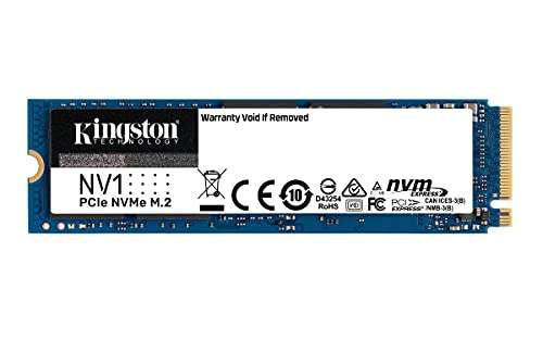 Kingston-Sammeldeal: z.B. NV1 NVMe PCIe M.2 SSD mit 1TB für 75,99€ oder mit 2TB für 139,99€
