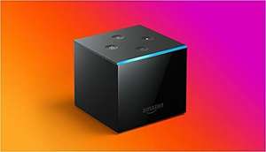 Amazon Fire TV Cube Hands-free mit Alexa, 4K Ultra HD-Streaming-Mediaplayer ]