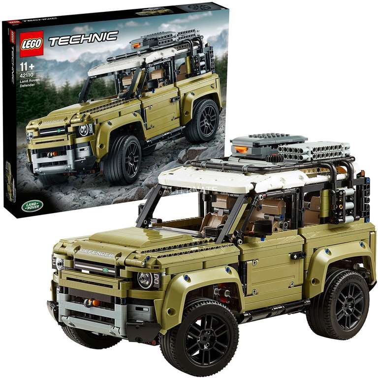 Alternate LEGO Blackweek Sammeldeal z.B. LEGO 42110 Land Rover Defender