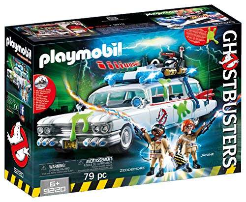 Playmobil Ghostbusters - Ecto-1 mit Licht und Soundeffekten (9220) für 26,90€ (Amazon ES)