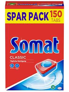 [Amazon Prime] Somat Classic Spülmaschinen Tabs, 150 Tabs | Geschirrspül Tabs