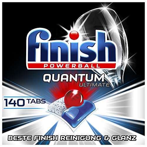 [Prime]Finish Quantum Ultimate Spülmaschinentabs 140 Tabs im Abo - Bestpreis - personalisiert