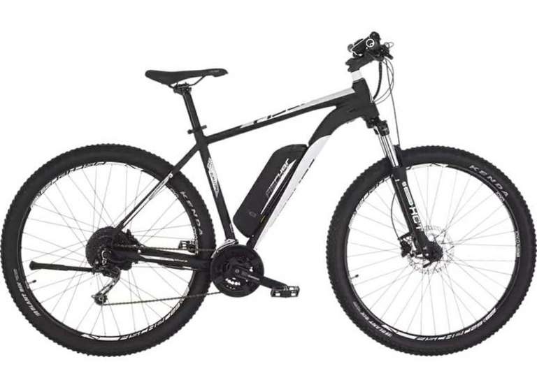 FISCHER E-Bike EM 1724 Mountainbike (Laufradgröße: 29 Zoll, Rahmenhöhe: 51 cm, Unisex-Rad, 422 Wh, Signalschwarz matt) und andere Modelle