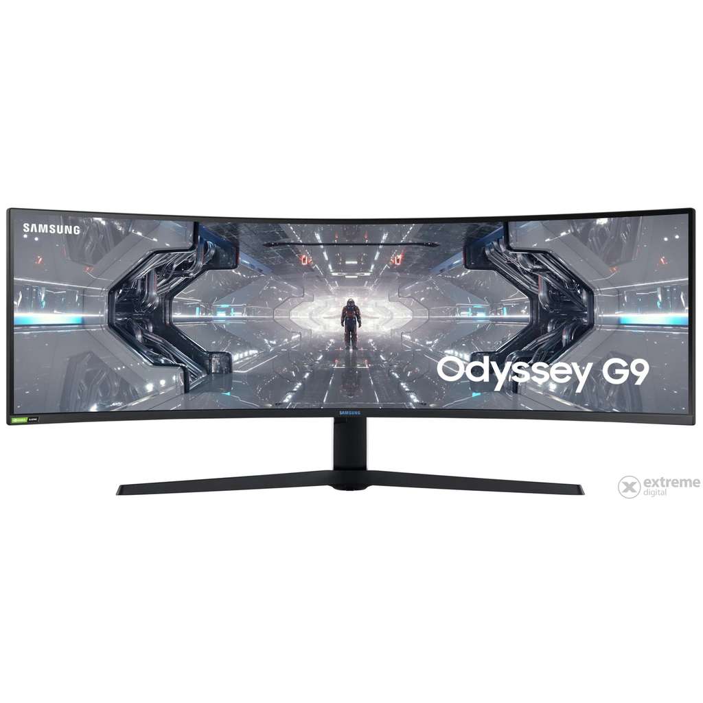 Samsung 49" Odyssey G9 C49G95TSSR, 5120x1440, 32:9, HDMI, AMD FreeSync, Curved