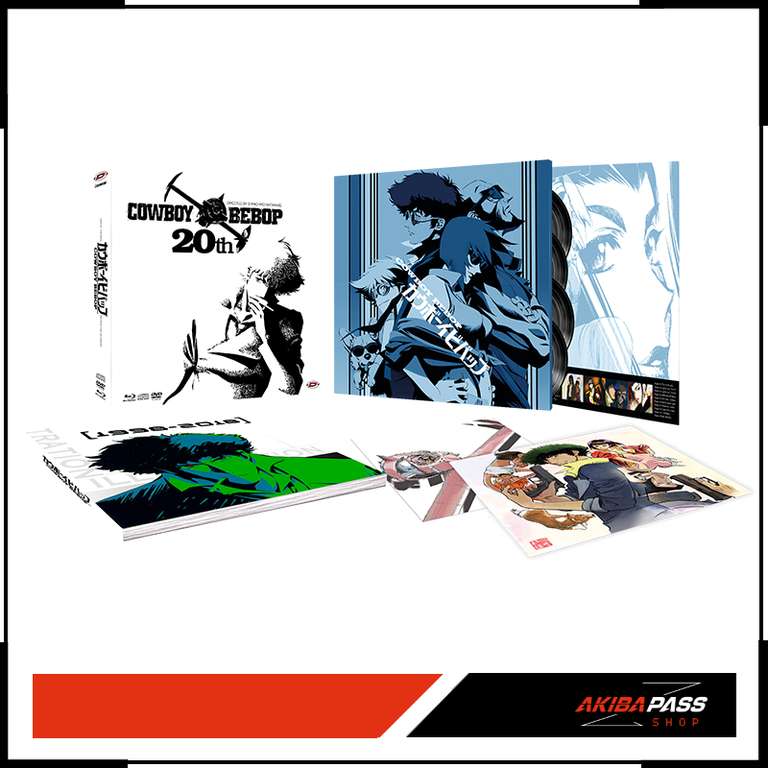 Cowboy Bebop - 20th Anniversary Komplettbox - White Vinyl - Blu-ray - Anime