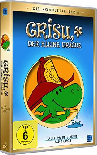 Grisu, der kleine Drache - Die komplette Serie (Episode 1-28 im 4 Disc Set) [Prime Blitzdeal]