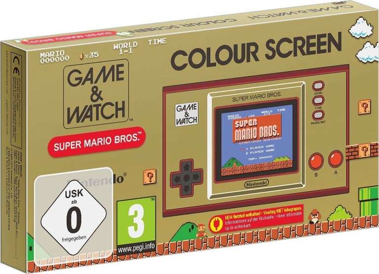 Nintendo Game & Watch Super Mario Bros. für 28,99€ (GameStop)