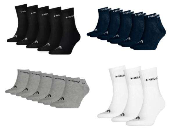 geomix Black Week #2 - Head Socken 30 Paar - verschiedene Farben (Sneaker, Quarter, Short Crew, Crew) - 0,90€ pro Paar