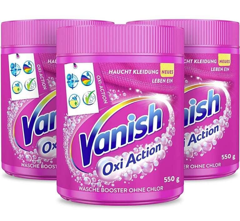 Vanish Oxi Action Colour-safe Stain Remover Powder, Universal Stain Remover for Colourful Laundry. sparabo
