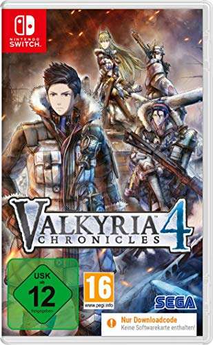 Valkyria Chronicles 4 (Switch Code-in-a-Box) für 9,99€ (Amazon Prime & Saturn & Media Markt Abholung)