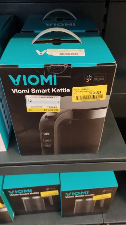 [Lokal Conrad Wernberg-Köblitz] Viomi Smart Kettle Wasserkocher weiß und schwarz