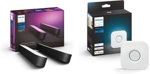 Philips Hue White and Color Ambiance Play Lightbar 2-er Pack, + Hue Bridge