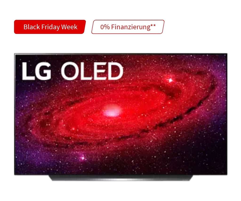 Media Markt & Saturn: LG OLED55CX9LA OLED TV (Flat, 55 Zoll / 139 cm, UHD 4K, SMART TV, webOS 5.0 mit LG ThinQ)