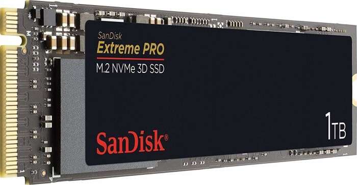 Sandisk Extreme PRO 1TB M.2 NVMe 3D SSD für 89,99€ inkl. Versandkosten