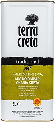 Terra Creta Extra Natives Olivenöl, 5 l Amazon Prime