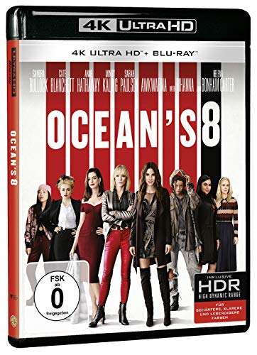 (Prime) Ocean's 8 (4K Ultra HD Blu-ray + Blu-ray)