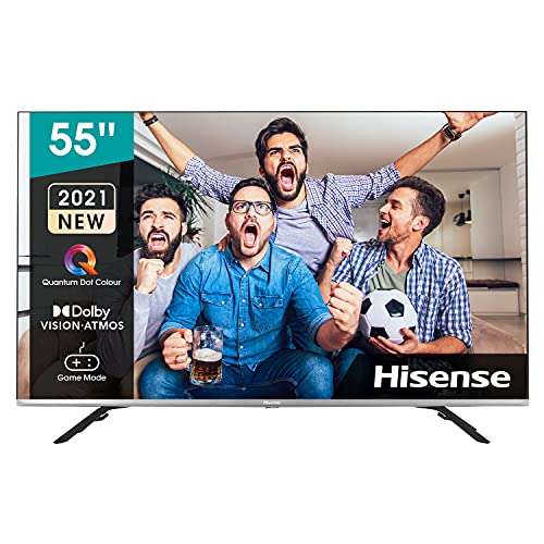 [PRIME] Hisense 55E76GQ QLED 139cm (55 Zoll) Fernseher (4K QLED, Smart TV, Triple Tuner, HDR 10, HDR 10+ decoding, Dolby Vision & Atmos, ..)