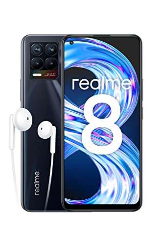 (Amazon) Realme 8 128/8 GB Smartphone