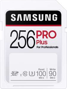 Samsung PRO Plus (2020) SDXC 256GB Speicherkarte für 13,95€ inkl. Versand (Reichelt)