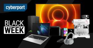 Cyberport Black Weekend: Diverse Angebote für Monitore, Laptops, PC-Komponenten, NAS-Gehäuse, Audio-Produkte, Fernseher, uvm.