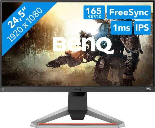 BenQ MOBIUZ EX2510S 24,5 Zoll HDR, IPS, 165 Hz, 1 ms, FreeSync Premium, FHD, Black