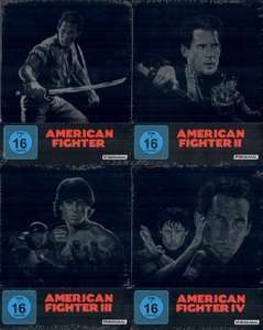 American Fighter 1-4 Limited Steelbook Edition (Blu-ray) für 18,49€ (Alphamovies)