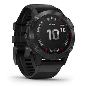 Garmin fenix 6 PRO – GPS-Multisport-Smartwatch mit 1,3” Display, vorinstallierten Europakarten,Garmin Music u Garmin Pay bis zu 14 Tage Akku