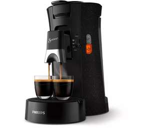 Philips Senseo Select ECO CSA240/20 Kaffeepadmaschine - Kaffeestärkewahl Plus, Memo-Funktion, aus recyceltem Plastik + 100 Kaffeepads