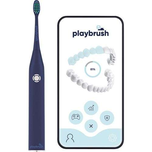 Playbrush Smart One Elektrische Zahnbürste Schallzahnbürste inkl. App für Erwachsene