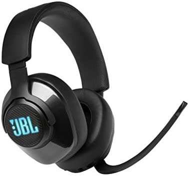 JBL Quantum 400 Over-Ear Gaming Headset – Wired 3,5 mm Klinke und USB
