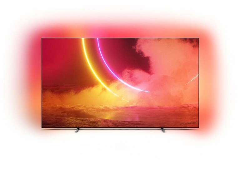 Expert Klein - PHILIPS 65 OLED 805 OLED TV (65 Zoll (164 cm), 4K UHD, Smart TV, Sprachsteuerung, USB-Aufnahme, Ambilight, Netflix/Amazon)