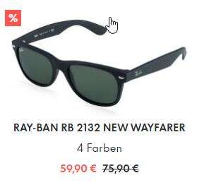 Sammeldeal Fielmann.de Black Week 20% auf alle Sonnenbrillen z.B. RayBan RB2132