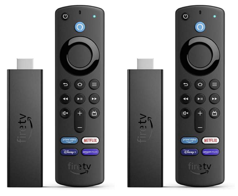 2 Stück Amazon Fire TV Stick 4K Max für zusammen 58,99€ inkl. Versandkosten (29,49€ je Stück) mit Giropay/Paydirekt