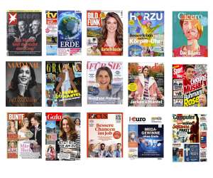 Presseshop.news: 19 Zeitschriftenabos im Halbjahresabo für 1,- € | Cicero, Hörzu, Euro, Focus, Bunte, Freundin, Für Sie, Grazia, Bild+Funk