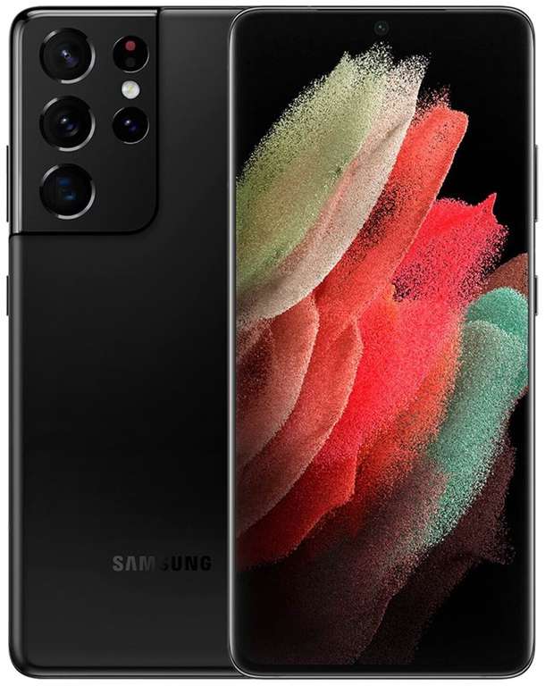 Samsung Galaxy S21 Ultra 256GB (6.8“ WQHD+ AMOLED 120Hz, 227g, 12/256GB, Exynos2100, NFC, Dual-SIM, IP68, 5000mAh, Qi, 25/15W)