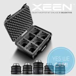Video-Objektive XEEN CF Komplett-Set 5x mit Koffer (PL, Sony, Canon EF)
