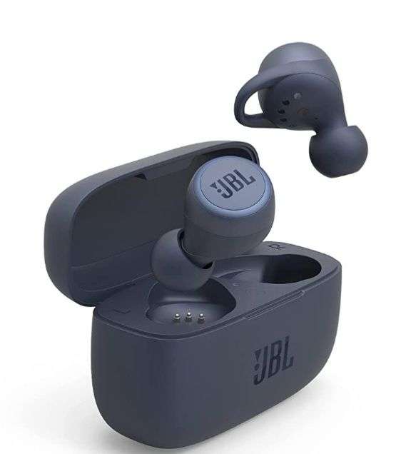 JBL LIVE 300TWS In-Ear Bluetooth Kopfhörer in Blau, Schwarz oder Weiss, True Wireless, Freisprecheinrichtung, inkl. Ladecase (Prime)