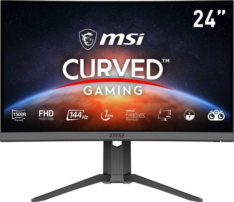 MSI Optix G24C6P Curved-Gaming-Monitor