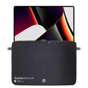 Apple MacBook Pro 14" M1 8C|16GB|512GB + Tucano Elements 14" Sleeve für Lehrer und Bildungseinrichtungen
