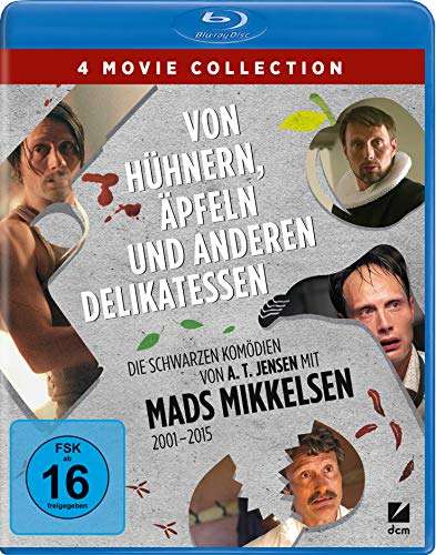 Von Hühnern, Äpfeln und anderen Delikatessen - Die schwarzen Komödien von A.T. Jensen mit Mads Mikkelsen (Blu-ray) für 14,97€ (Amazon Prime)