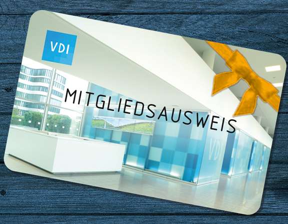 12 Monate kostenlose Mitgliedschaft beim VDI - Verein deutscher Ingenieure