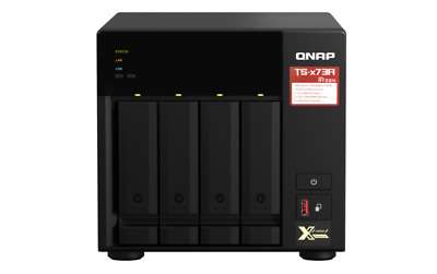 Wieder verfügbar - QNAP Turbo Station TS-473A-8G, 8GB RAM, 2x 2.5GBase-T NAS