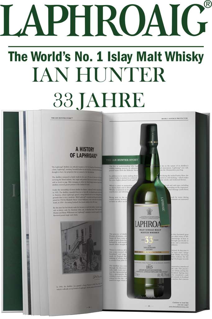 Laphroaig Ian Hunter 33 Jahre - Single Malt Whisky