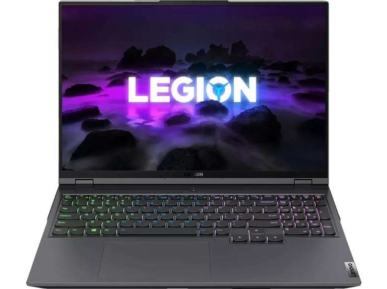 Lenovo Legion 5 Pro 16" WQXGA IPS 165Hz Notebook (R5 5600H, 16/512GB, 500cd/m², RTX 3060 130W, Win10, 100% sRGB, 80Wh, 2.45kg)
