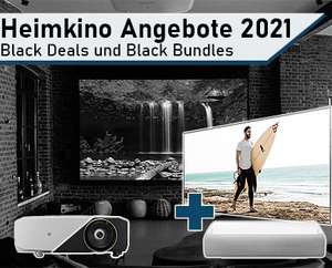 Black Deals und Black Bundles - Heimkino.de Beamer Sammeldeal (JVC NZ3W, BenQ W5700, Epson TW9400)