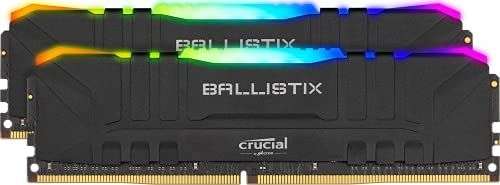 Crucial Ballistix RGB DDR4-RAM -16GB Kit (2 x 8GB) 3200, CL16, DIMM (Amazon UK)